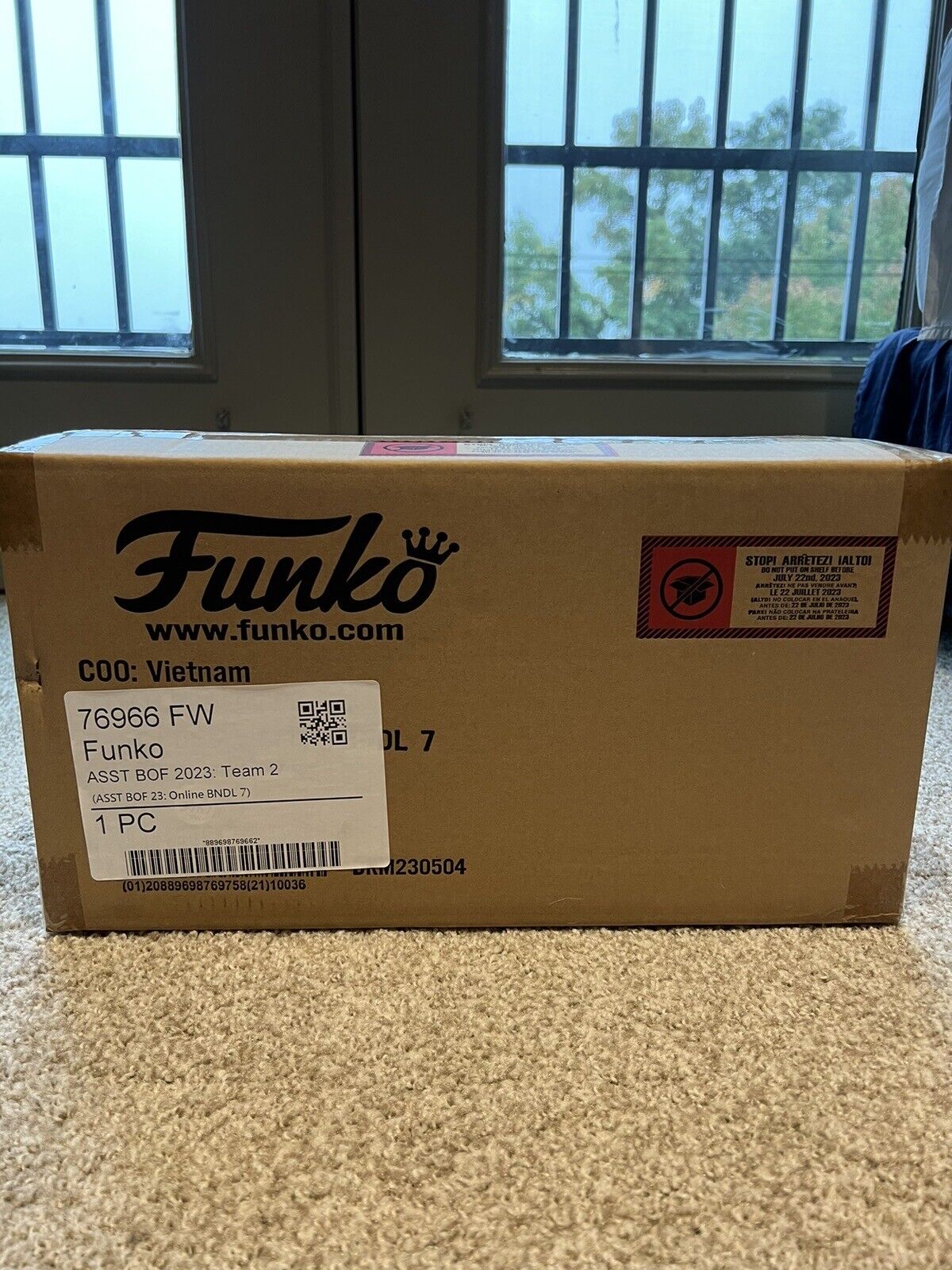 Team 2 Bundle 7 - FUNKO Camp Fundays 2023 Box of Fun Factory Sealed IN HAND