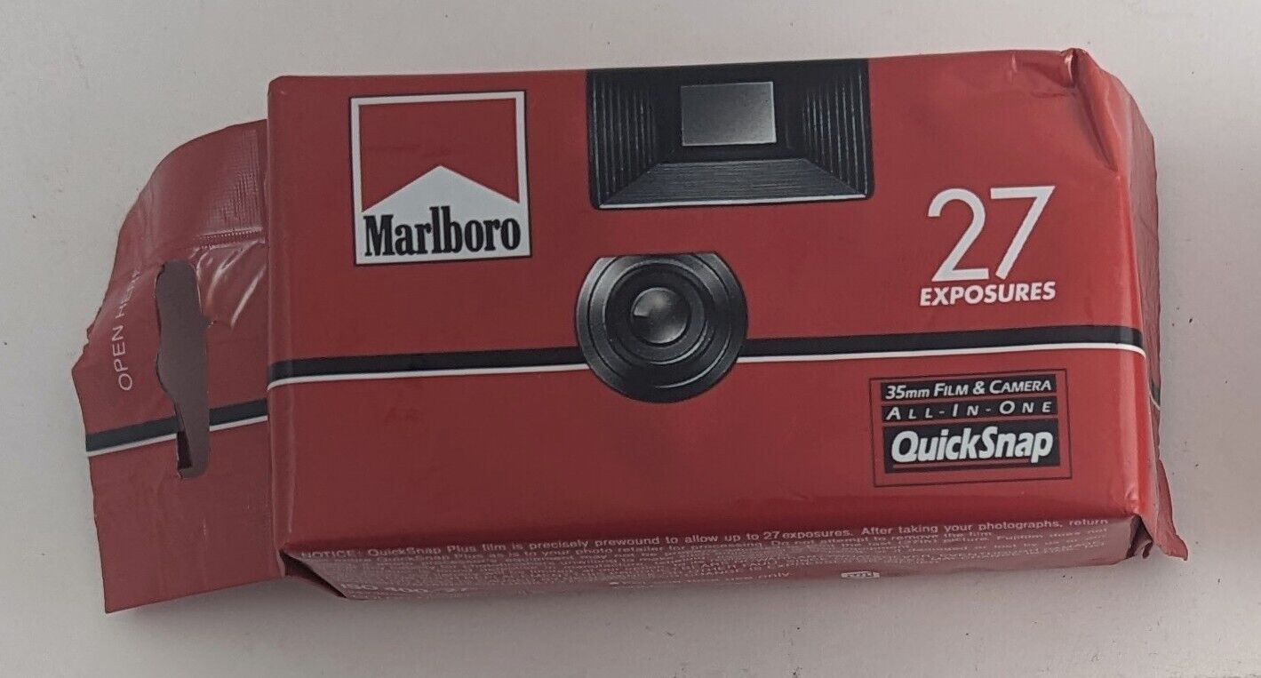 Vintage Marlboro Camera All In One Snap 27 Pictures