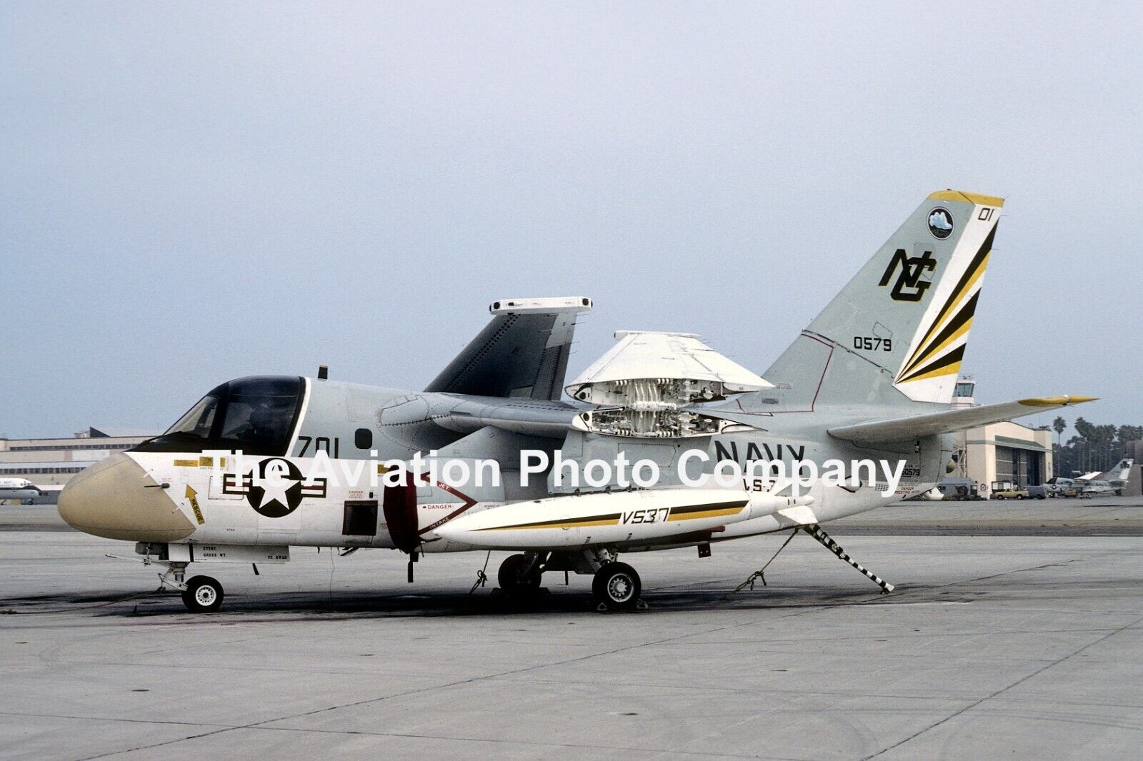 US Navy VS-37 Lockheed S-3A Viking 160579/NG-701 (1979) Photograph