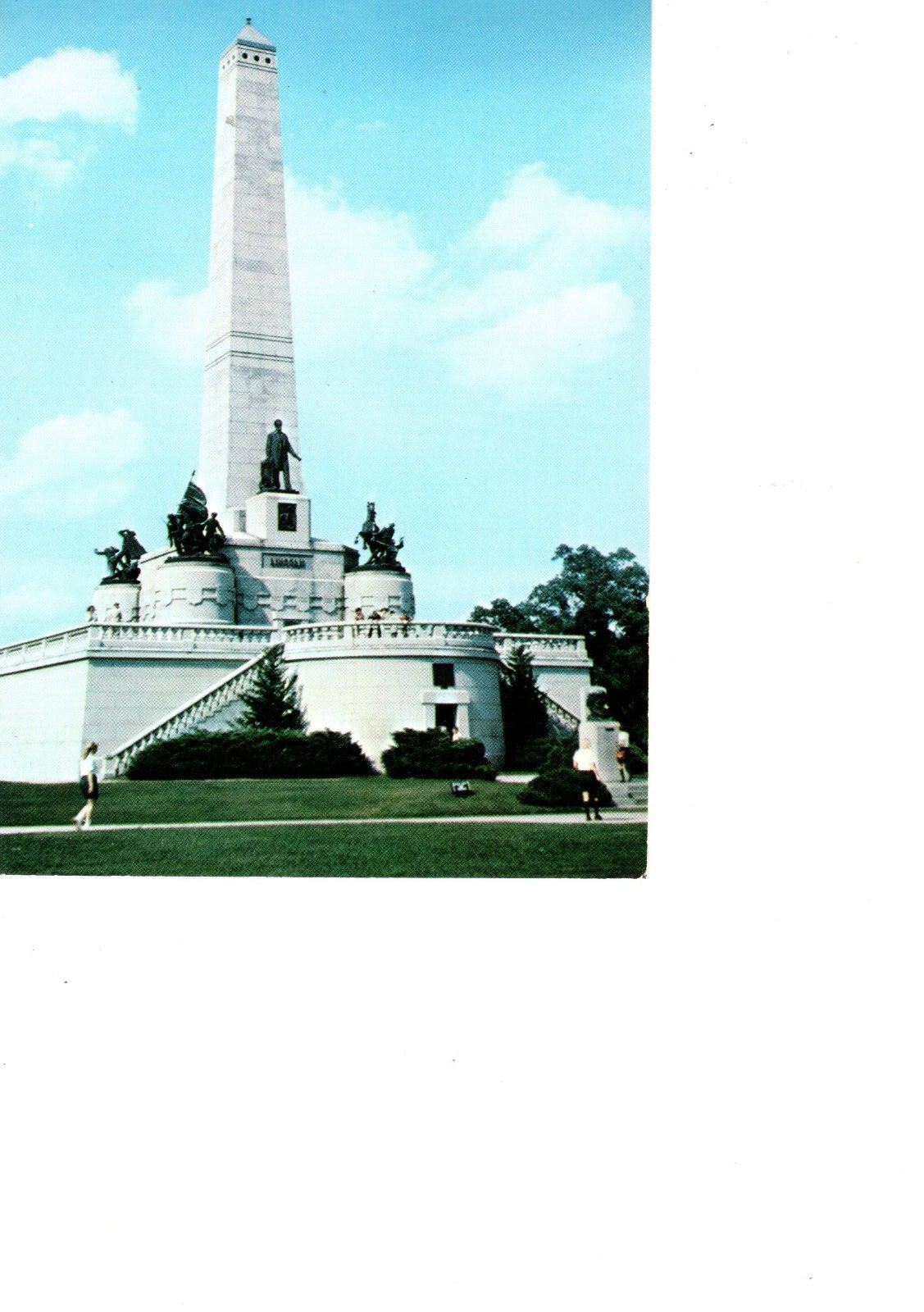 Abraham Lincoln\'s Tomb & Memorial, Springfield, IL Postcard