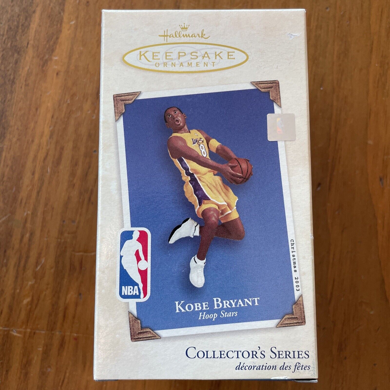 Hallmark Keepsake Ornament 2003 Kobe Bryant LA Lakers Hoop Stars #9