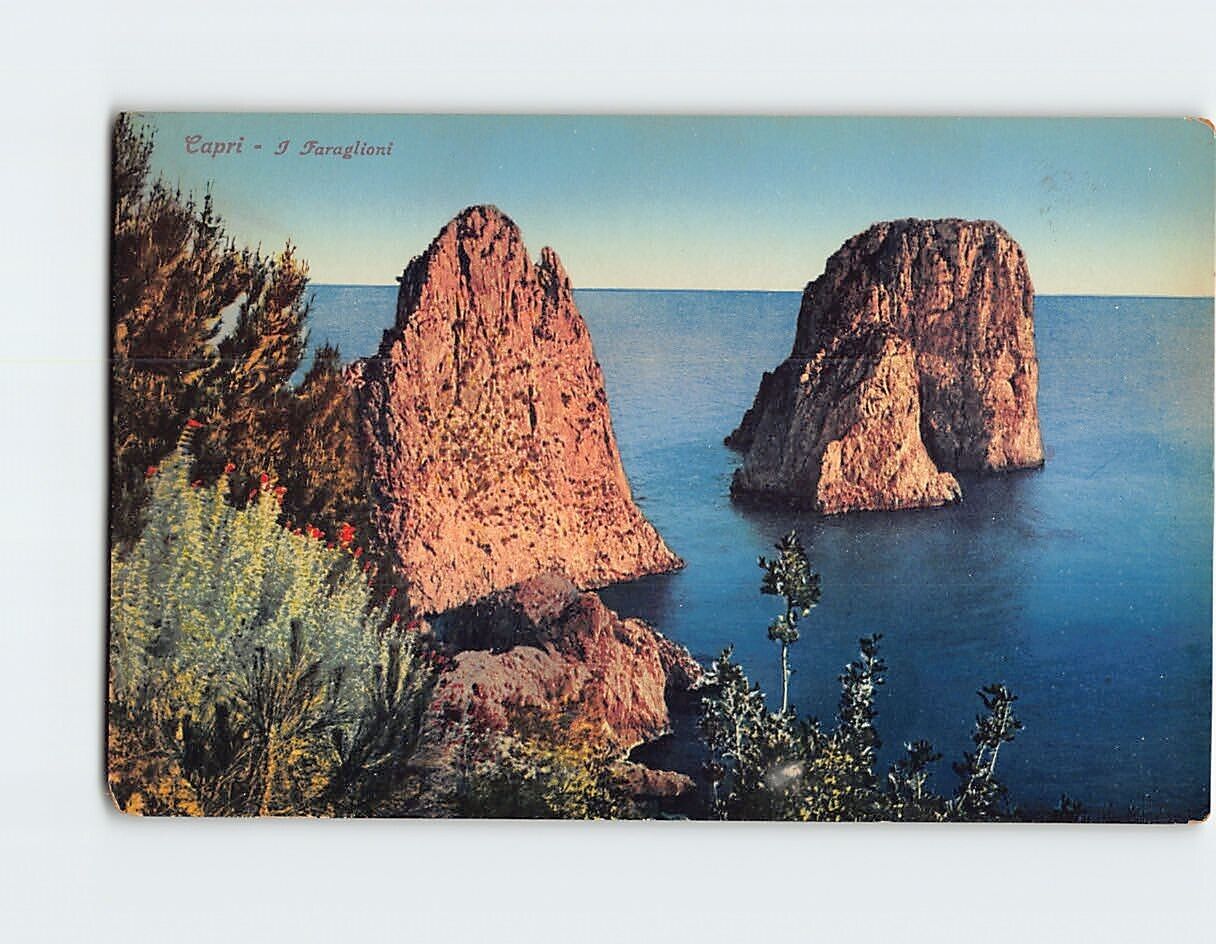 Postcard I Faraglioni, Capri, Italy
