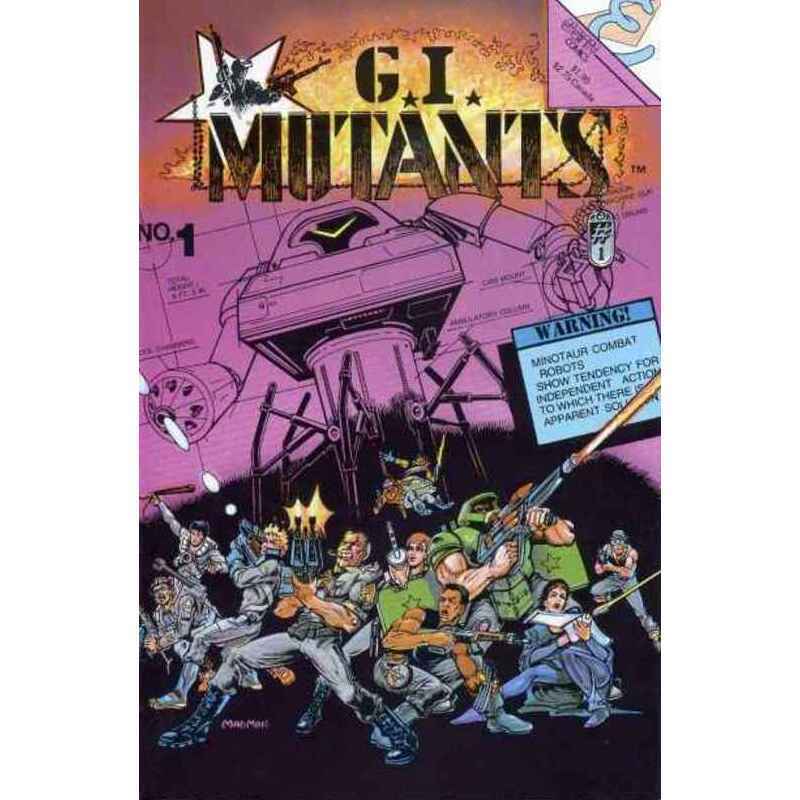 G.I. Mutants #1 Eternity comics VF Full description below [v\\