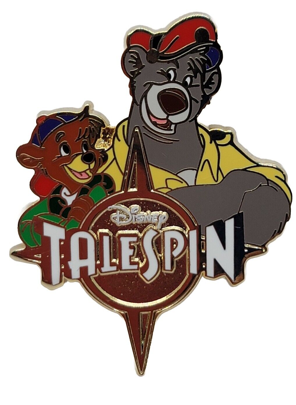 Disney Pin 2018 Talespin Kit Cloudkicker & Baloo #128128 Trade 