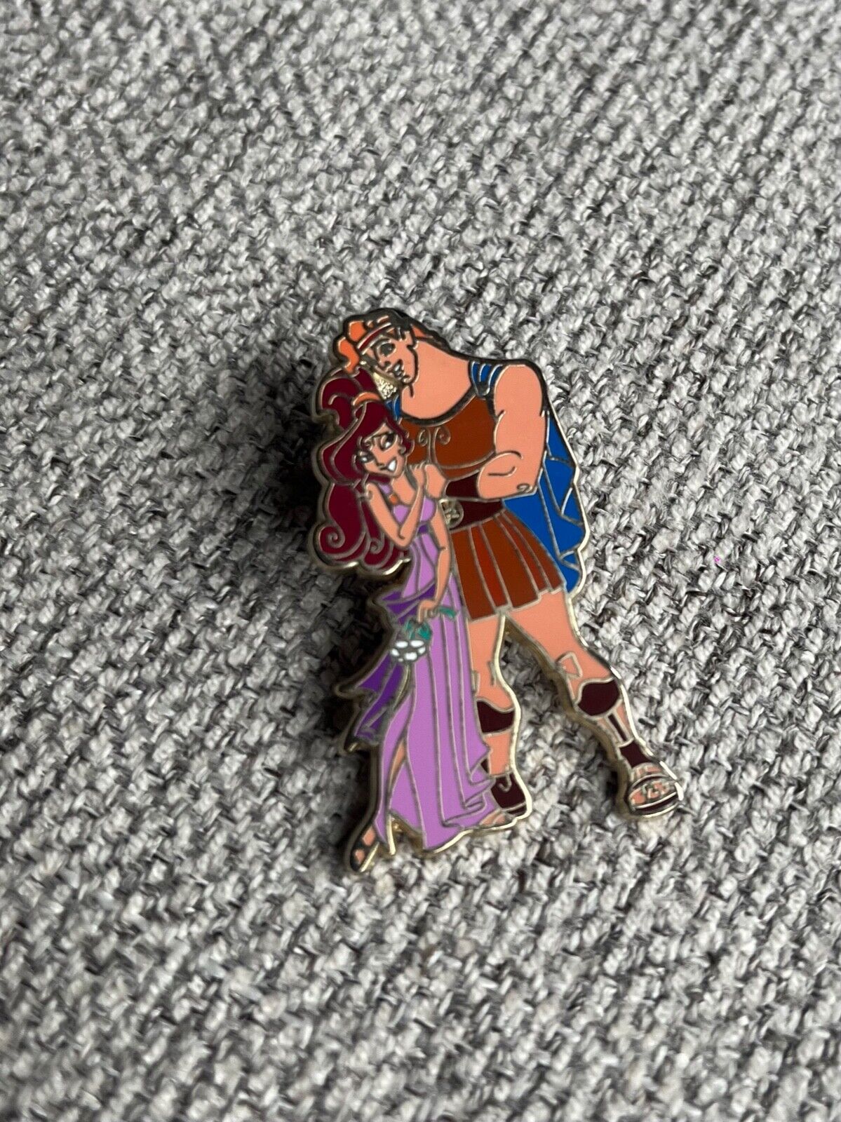 Hercules & Meg Disney Trading Pin