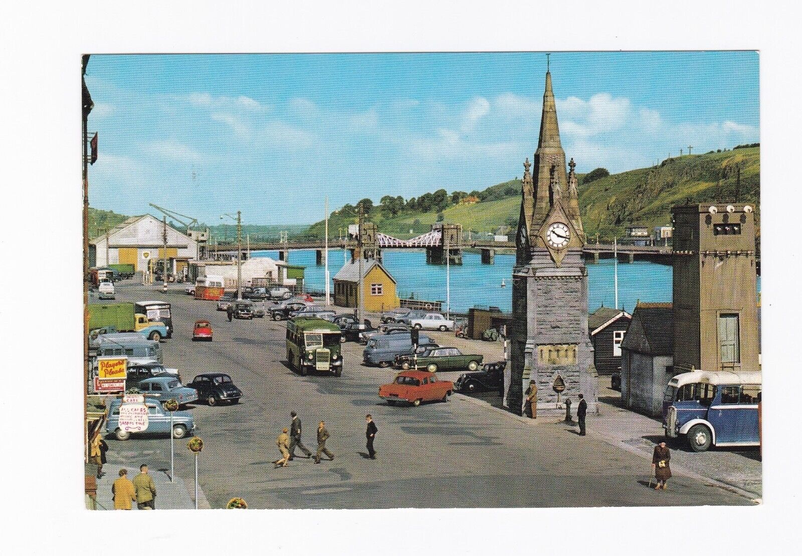 Ireland Vintage Postcard Clock Tower on the Quay, Waterford City