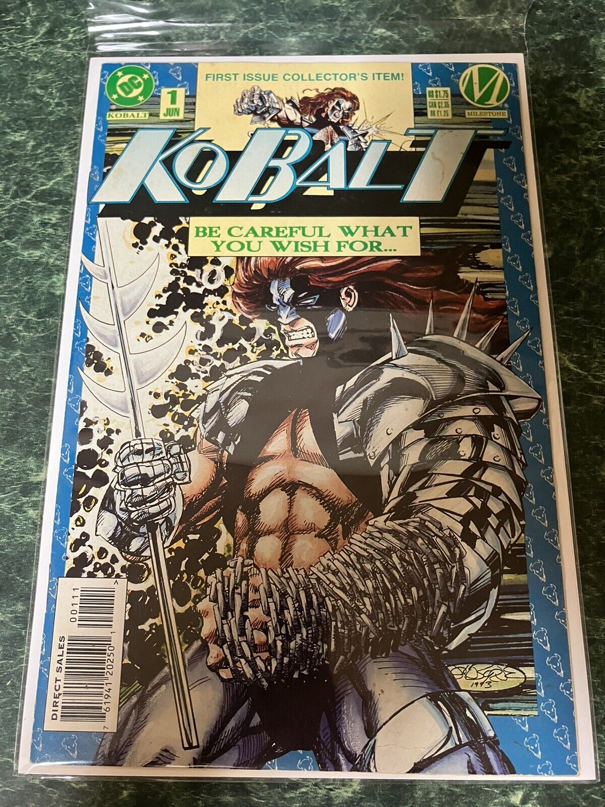 KOBALT #1 Milestone  (1994) DC Comics VF-NM 1st issue collectors item