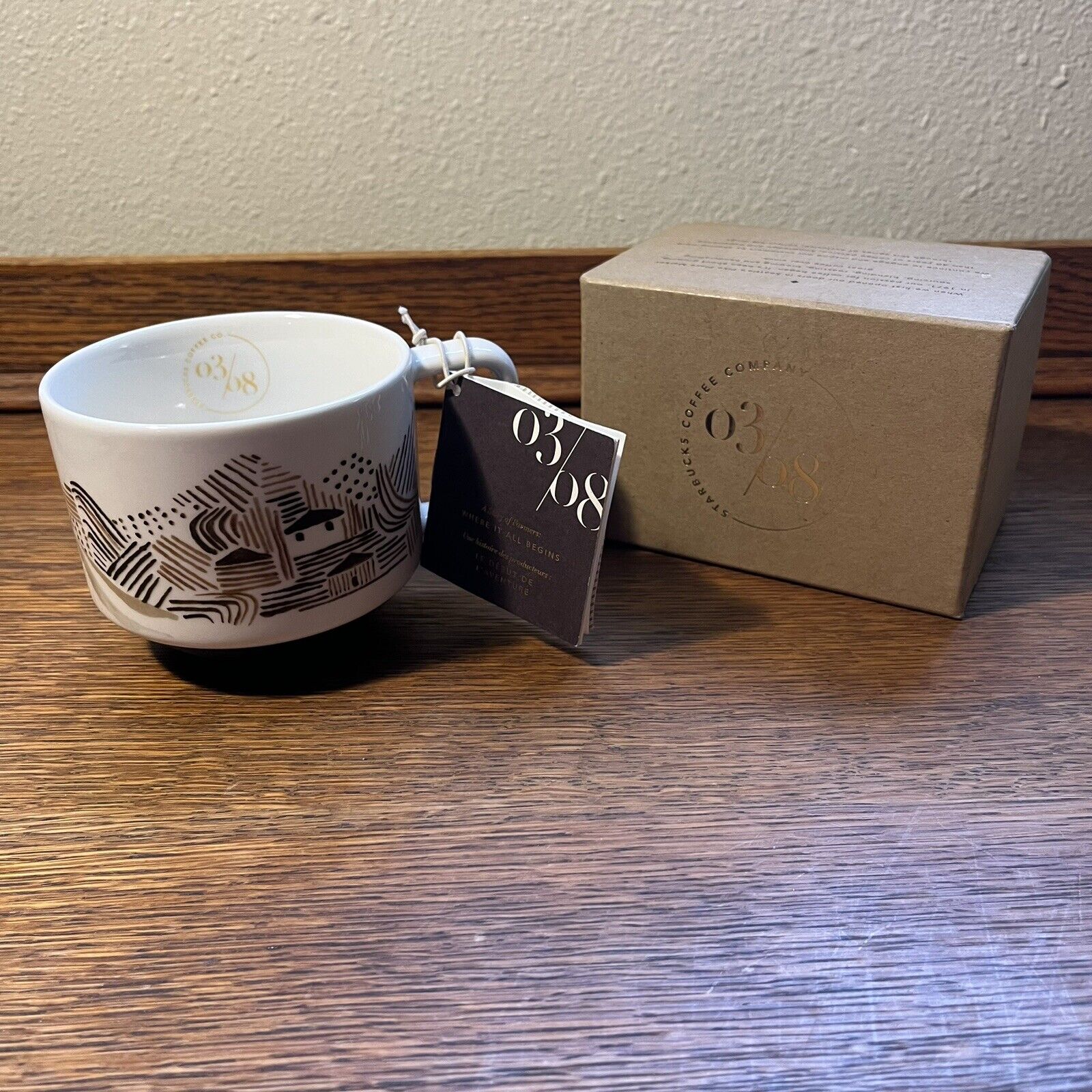 Starbucks Coffee Mug Artisan Series A Story Of Farmers 03 08 Porcelain New