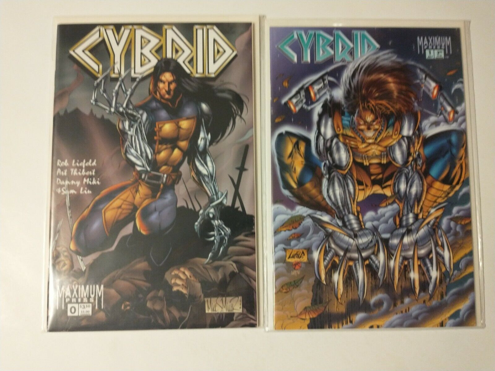 Cybrid #0 & #1 Complete Set Image Comics 1997 