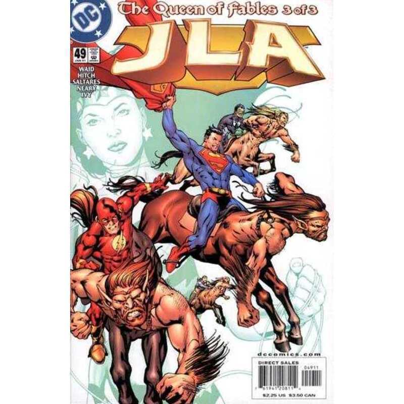 JLA #49 in Near Mint + condition. DC comics [q: