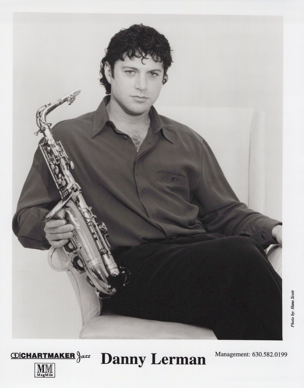 Danny Lerman - Jazz Music (1990s) ❤ Hollywood Collectable Photo K 544