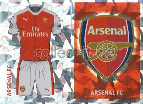 TOPPS Champions League 2016/17 Sticker FC Arsenal - Choose Team