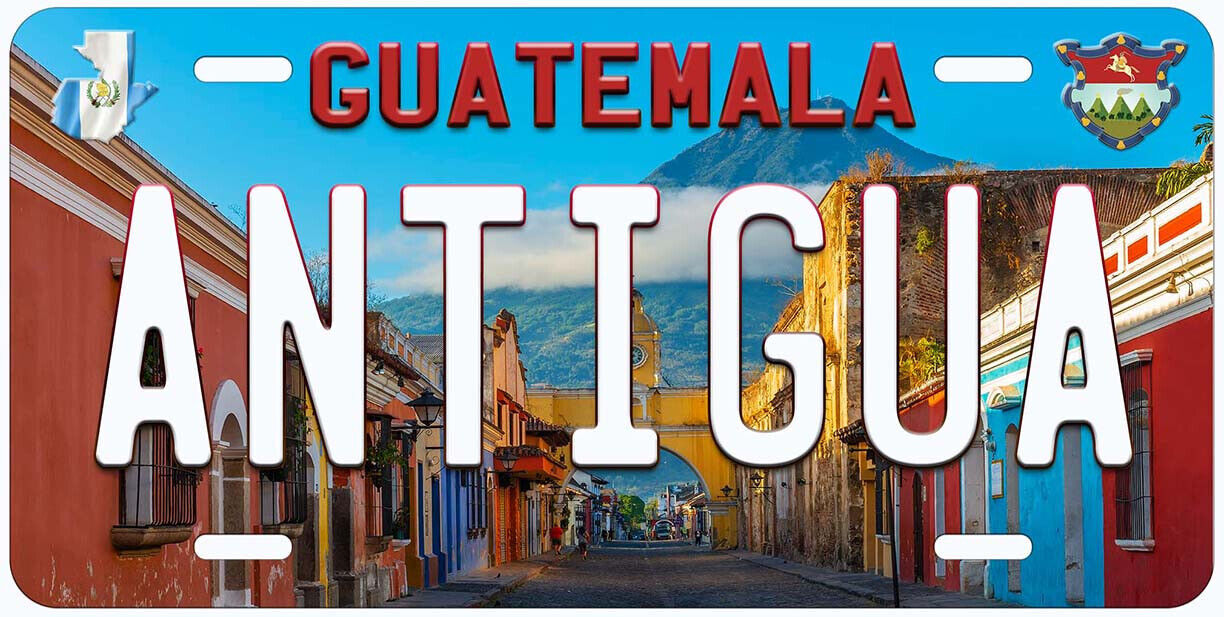 Antigua Guatemala Novelty Car License Plate
