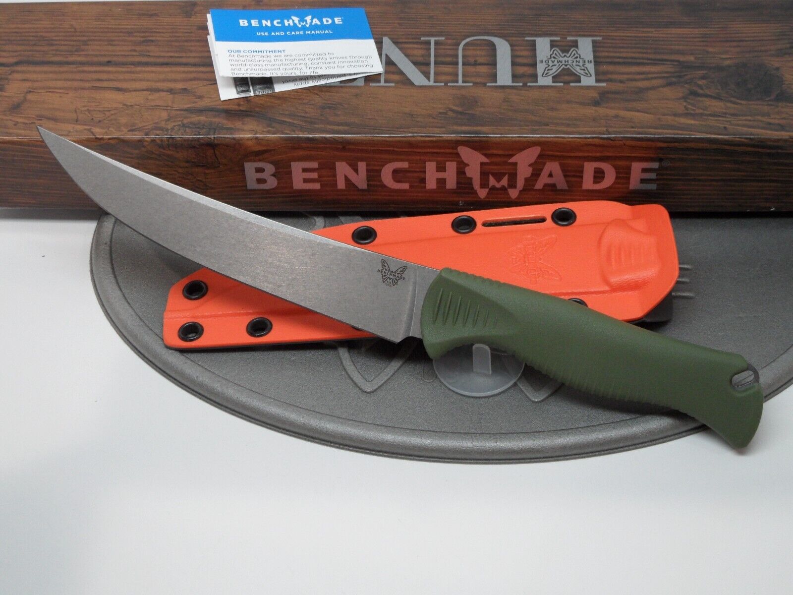 Benchmade 15500-04 Meatcrafter CPM-154 Olive 6\