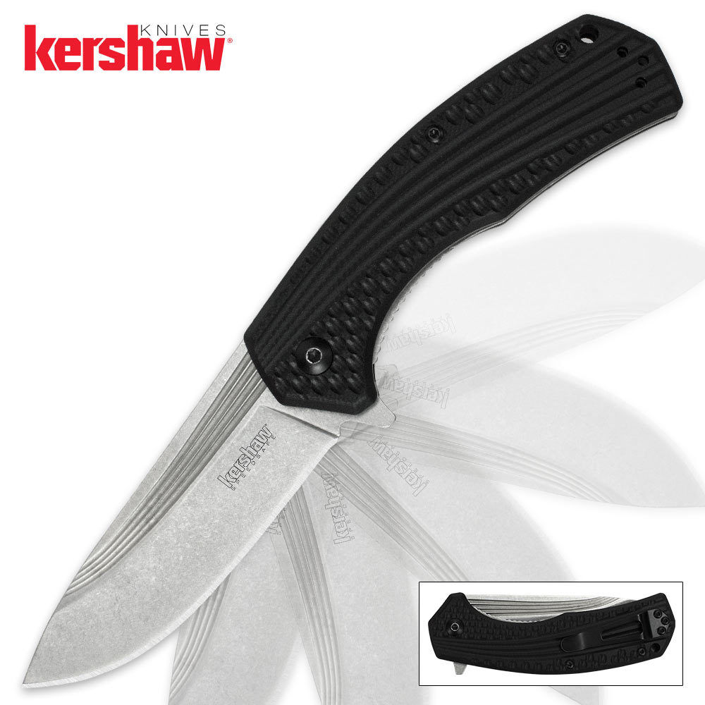 Kershaw DISCONTINUED - PORTAL Spring Assist SPEEDSAFE Flipper knife EDC KAI 8600