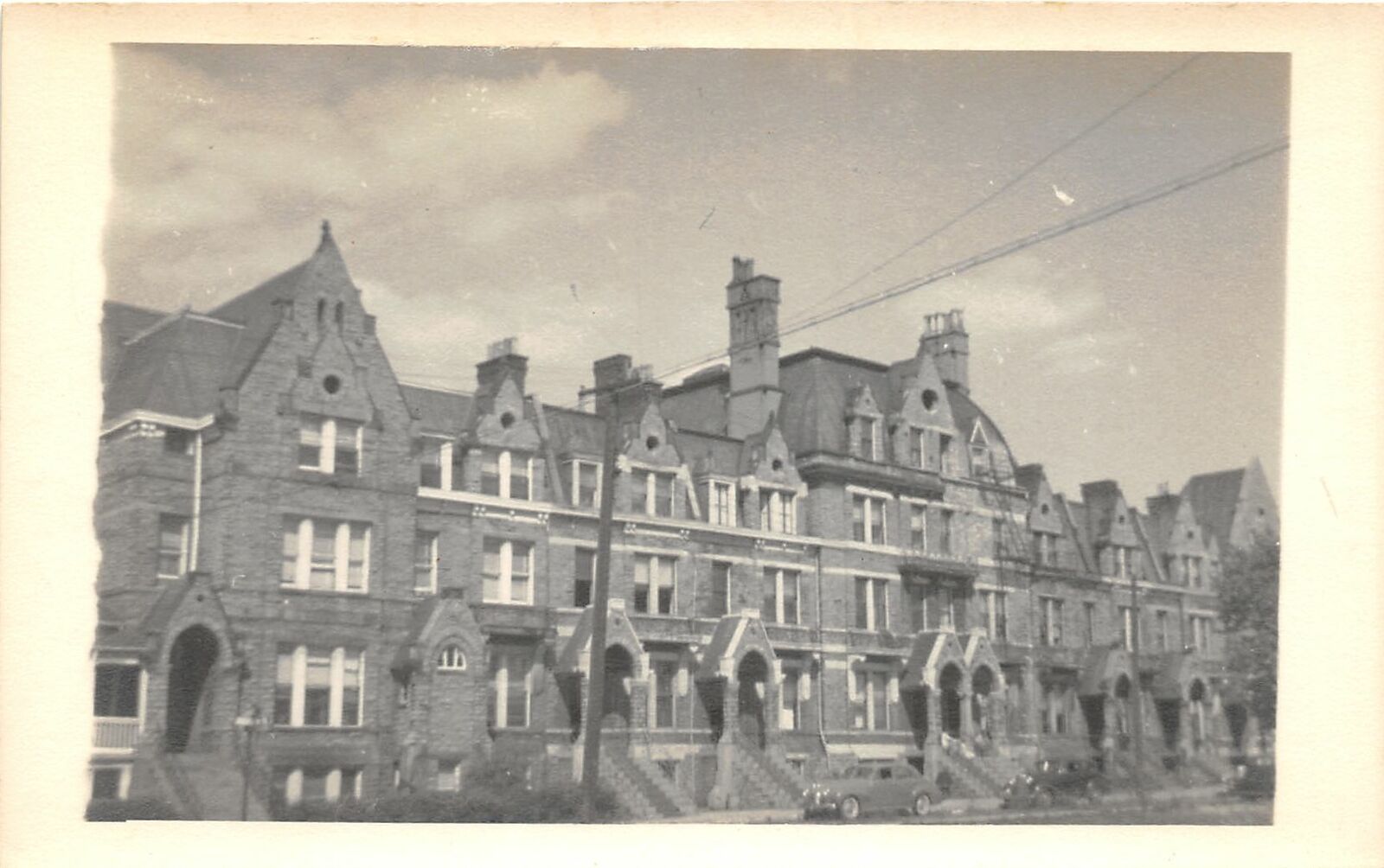 G93/ Cincinnati Ohio RPPC Postcard? c1930s Apartments Mt Auburn 4