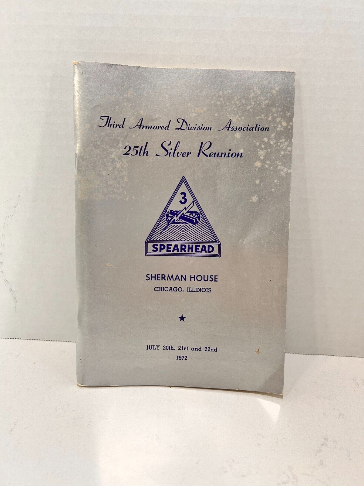 3rd Armored Division 25th Silver Reunion Program 1972