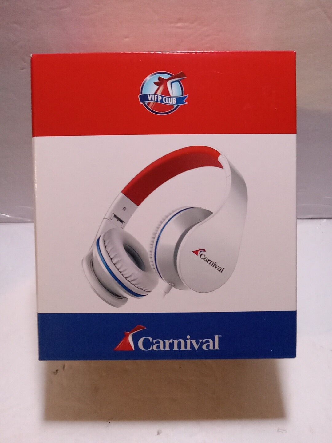 Carnival Cruise Lines VIFP CLUB Member Adjustable Headphones-noise blocker NEW