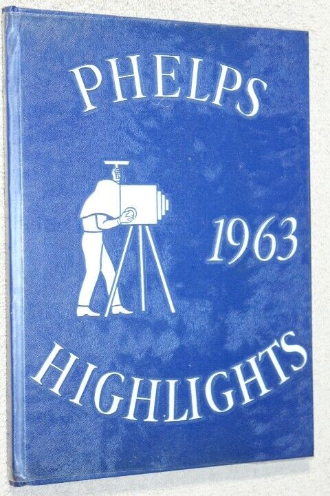 1963 Phelps Central High School Yearbook Annual Phelps New York NY Highlights 63