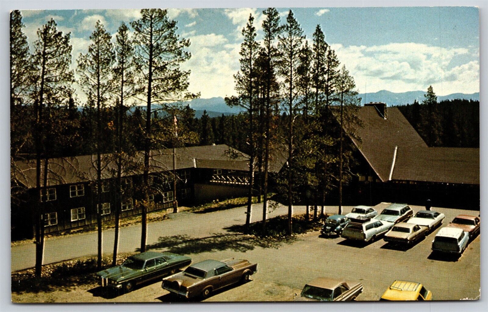 Postcard YMCA of the Rockies, Snow Mountain Ranch, Granby CO 1975 J48