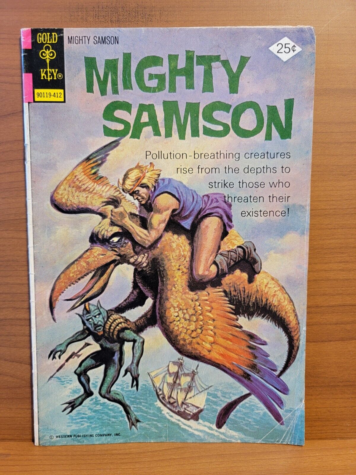 Mighty Samson #26 GD Gold Key 1974