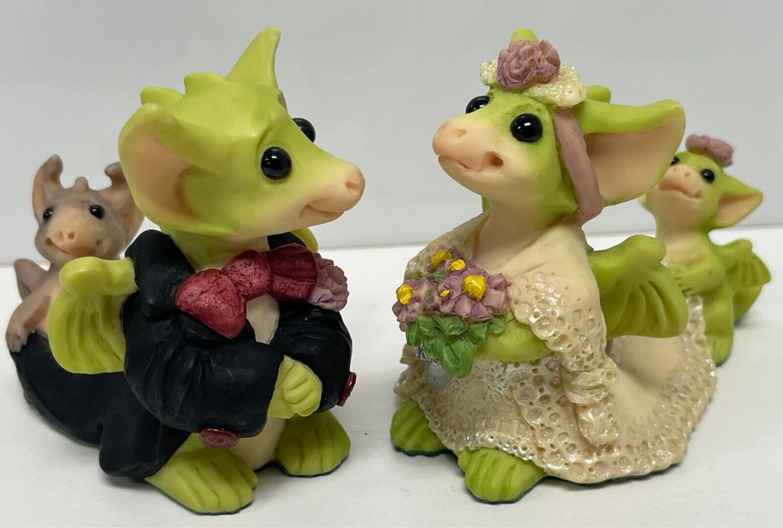 Whimsical World Of Pocket Dragons I'll be the Bride & Groom Real Musgrave