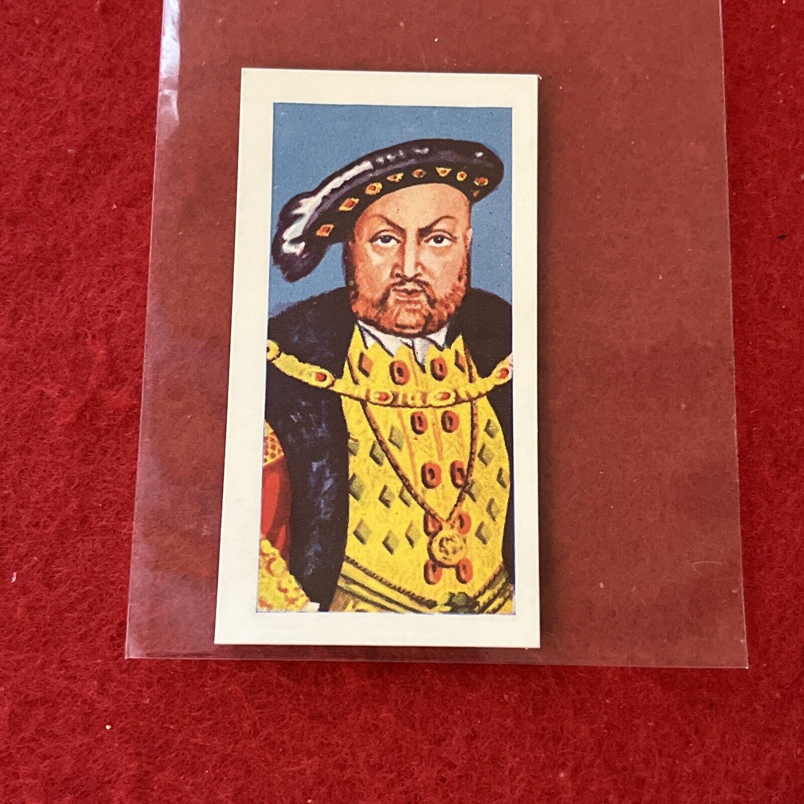 1957 Kane Products “Historical Characters” HENRY VIII Card #2     NM-MT