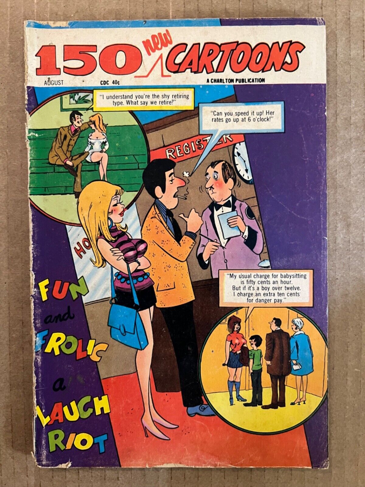 150 New Cartoons #47 | FR/GD Low Grade 1972 Charlton Comics | Combine Shipping