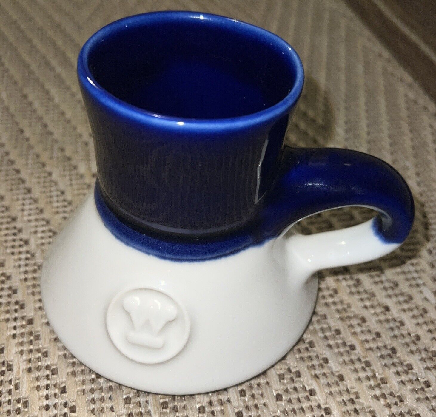 Vintage Westinghouse Benefits No Spill Coffee Mug Ceramic Handled Memorabilia