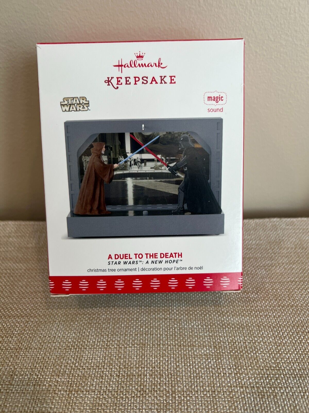 Hallmark 2017 Star Wars A New Hope - A Duel To The Death Magic Sound Tested
