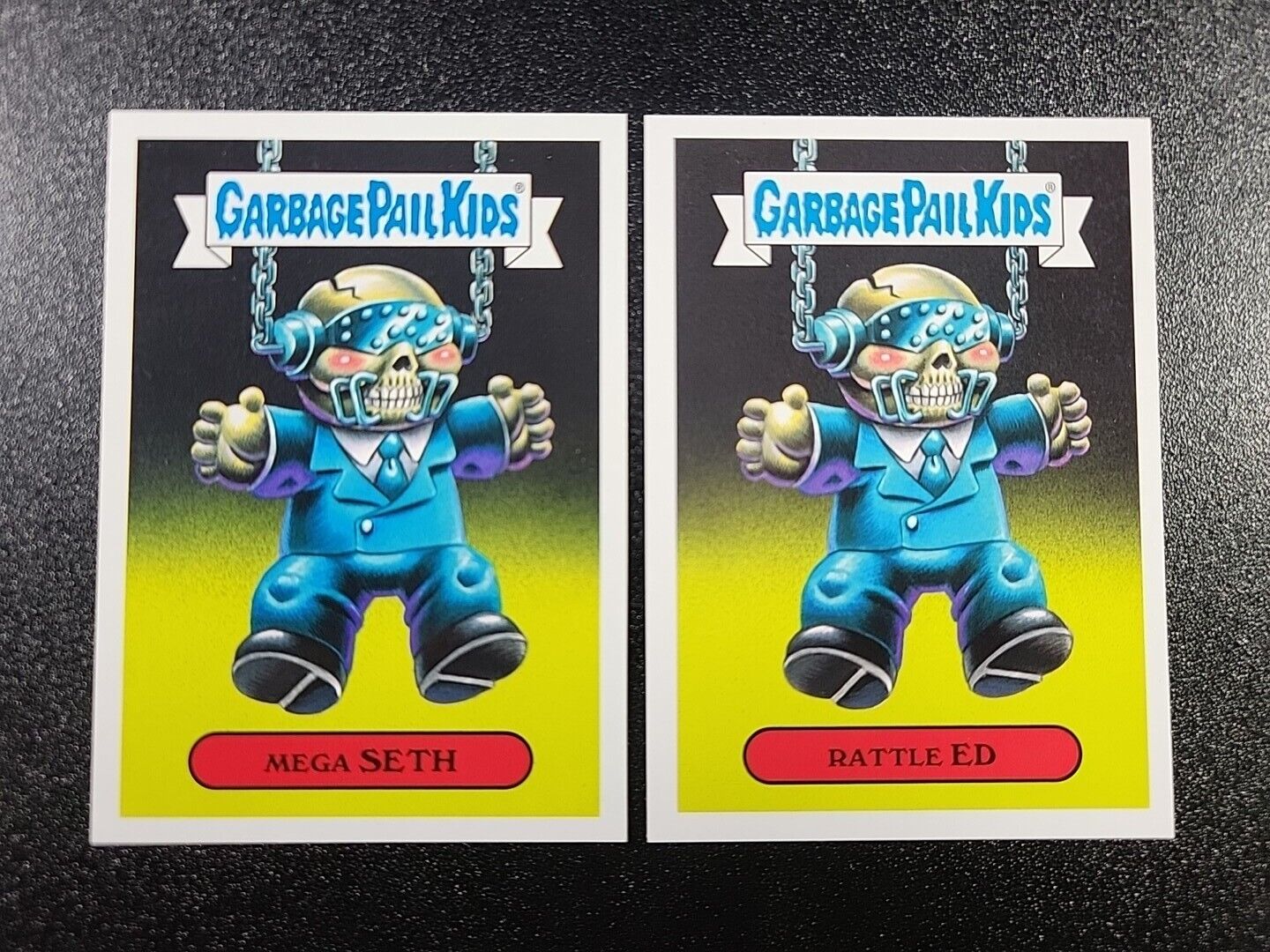 Megadeath Rattlehead Angry Again Trust Almost Honest Card Set Garbage Pail Kids