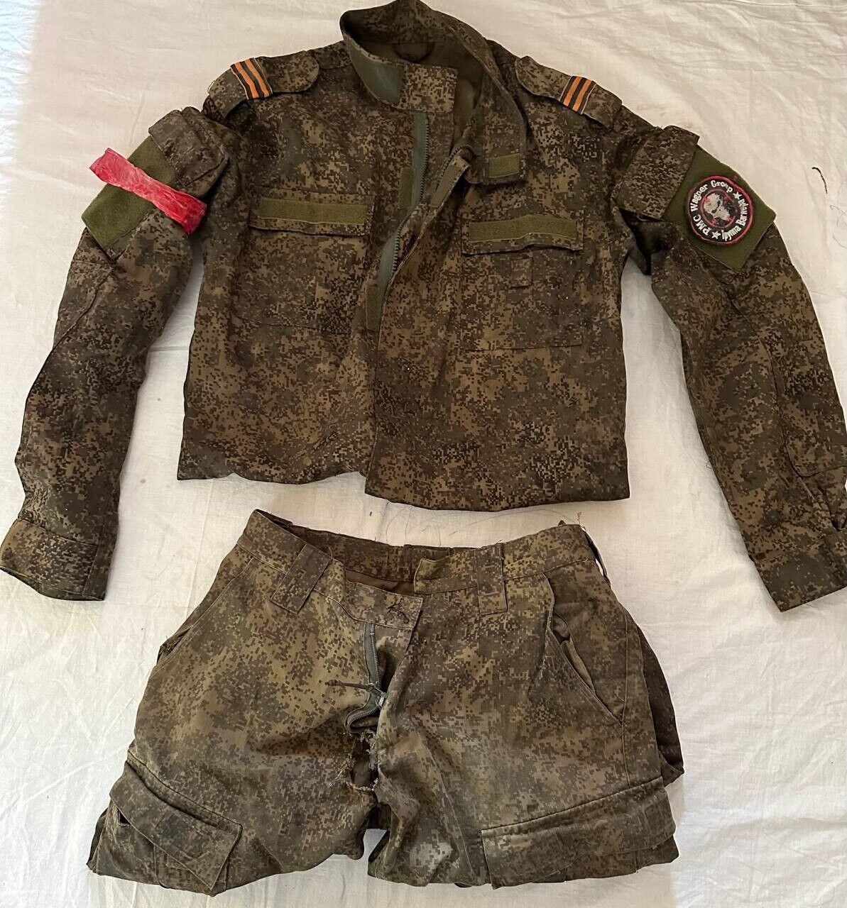 Russian Army W A Uniform Jacket Pants Parka Hat Flag Chevrons Boots Cover Ratnik