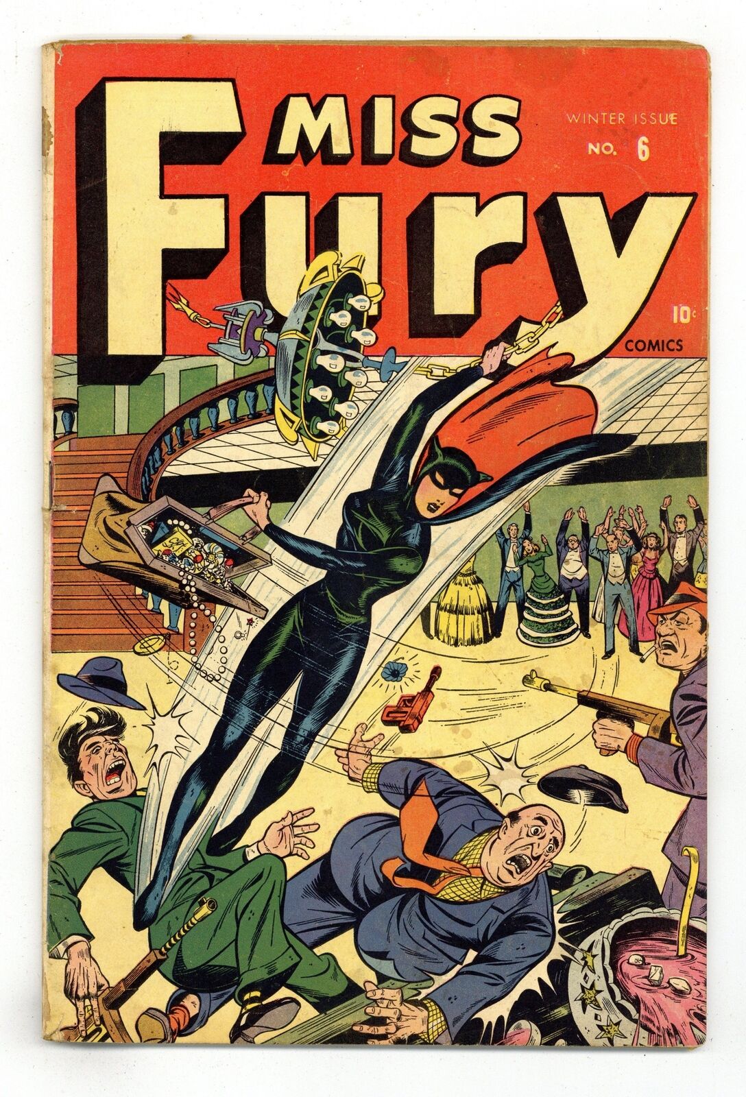 Miss Fury Comics #6 GD 2.0 1945