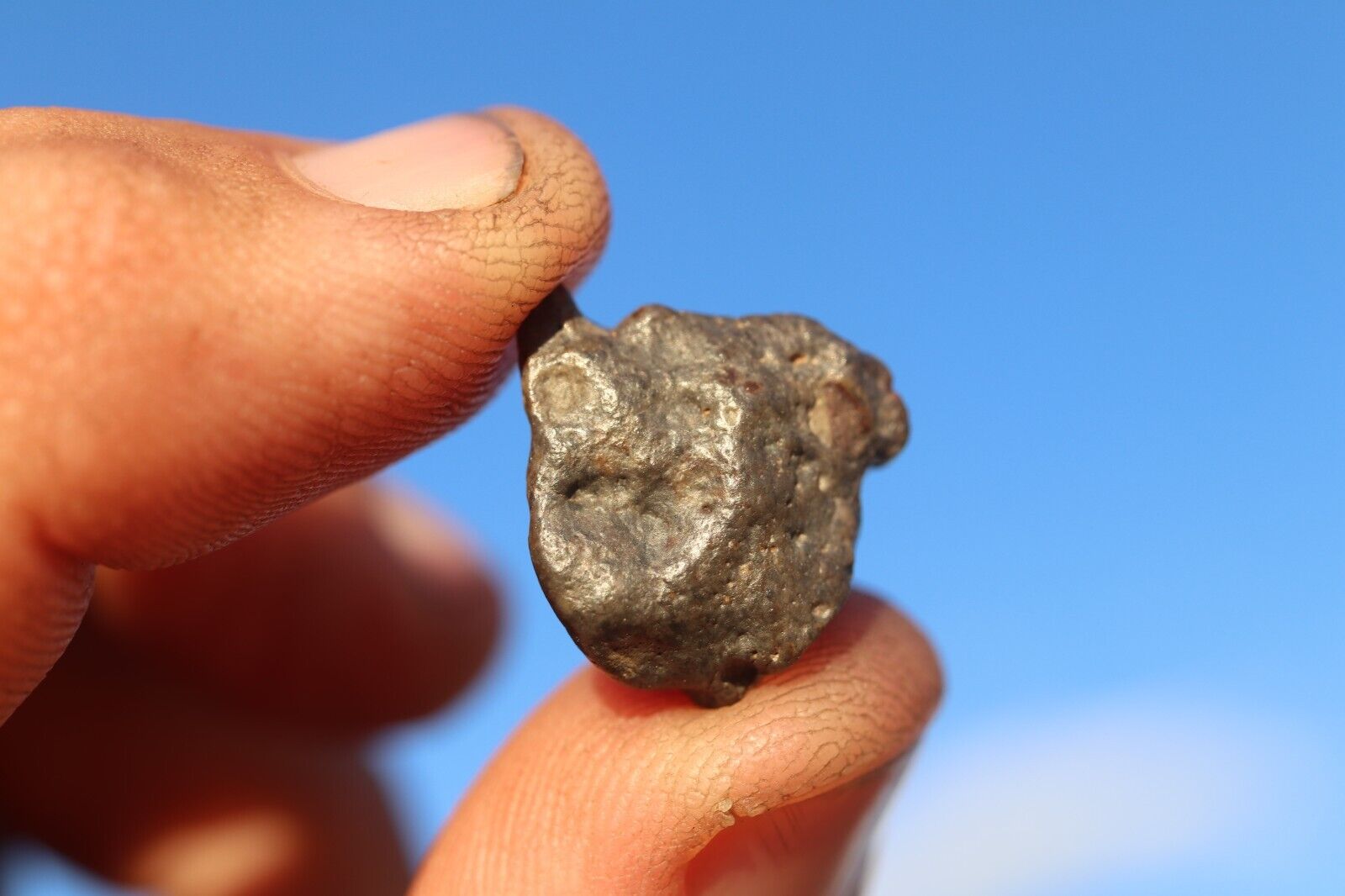 Laayoune 002 Meteorite Lunar feldspathic breccia Moon Rock weight  3.67 grams