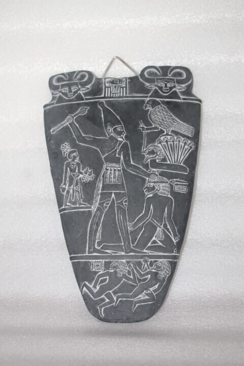 Rare Famous stela Ancient Egyptian Antiquities Egyptian Palette King Narmer BC