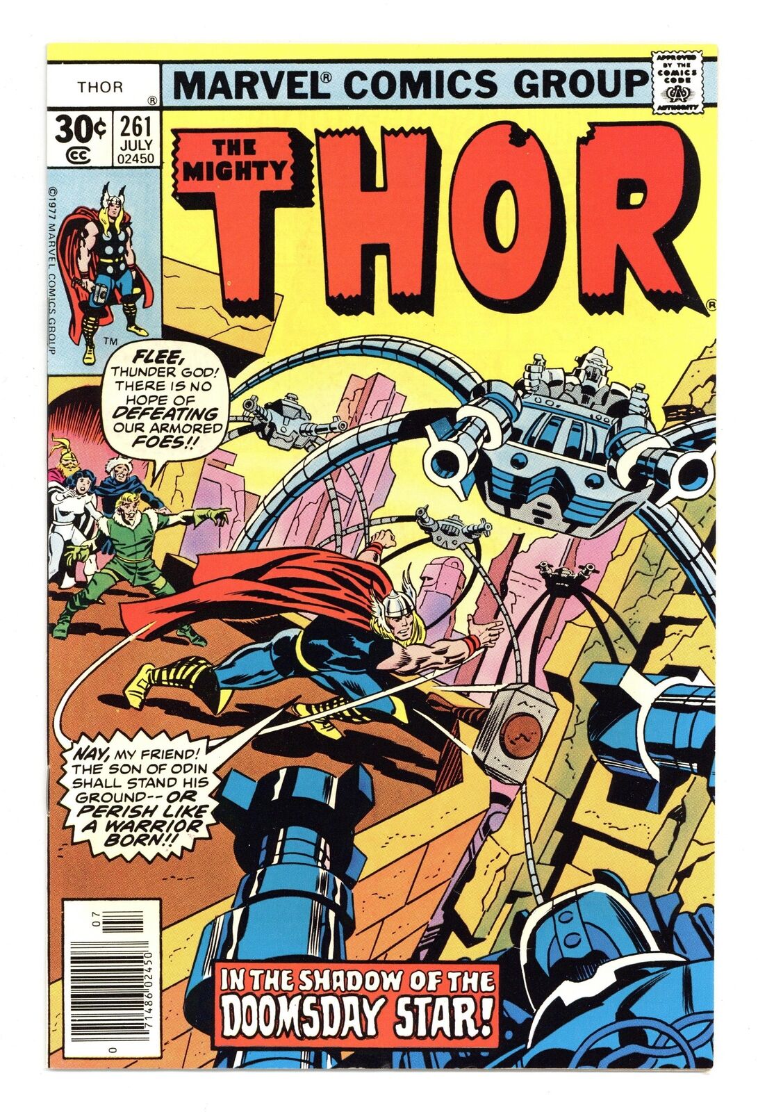 Thor #261 FN 6.0 1977