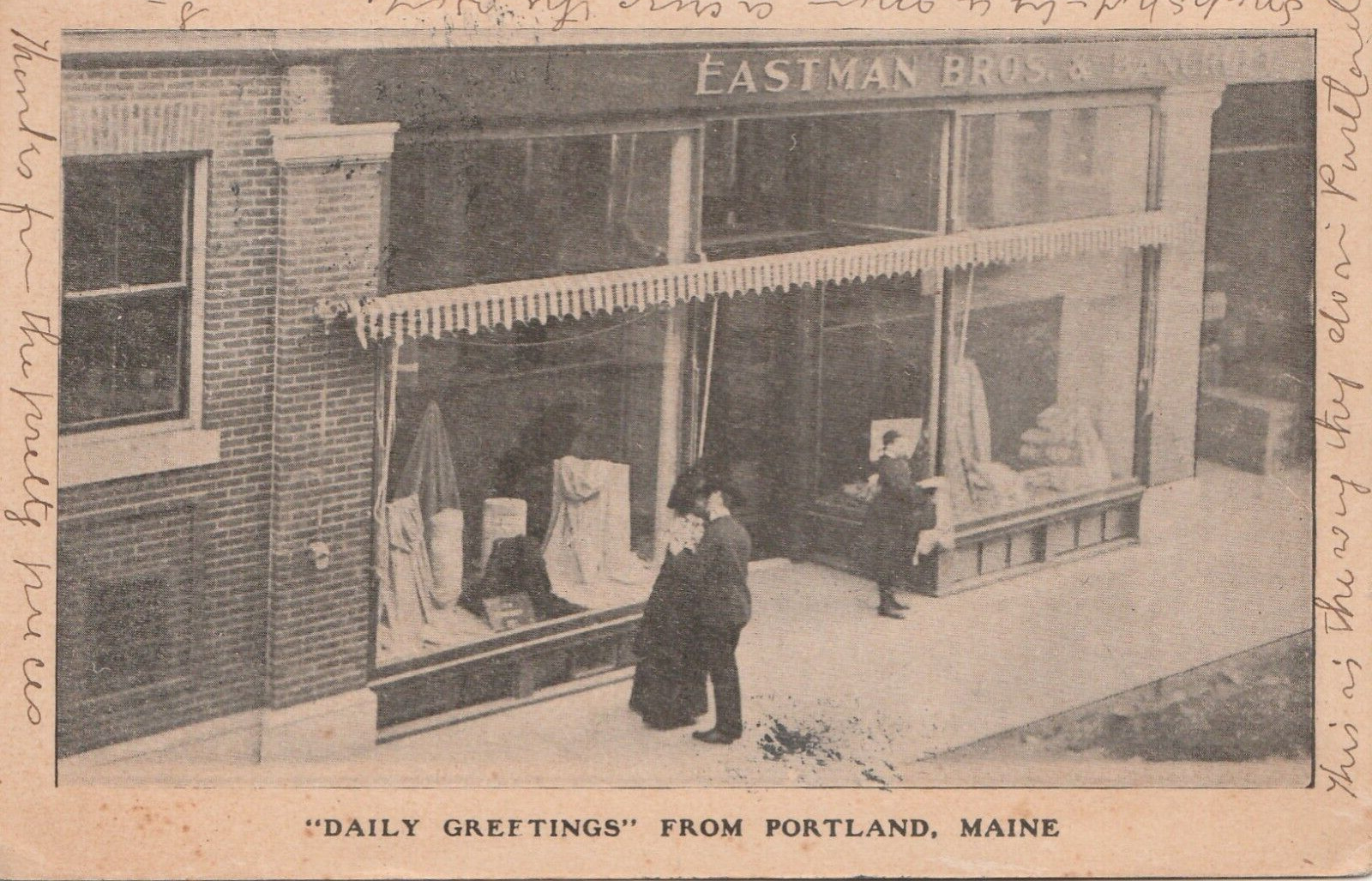 Daily Greetings from Portland Maine Eastman Bros and Bancroft