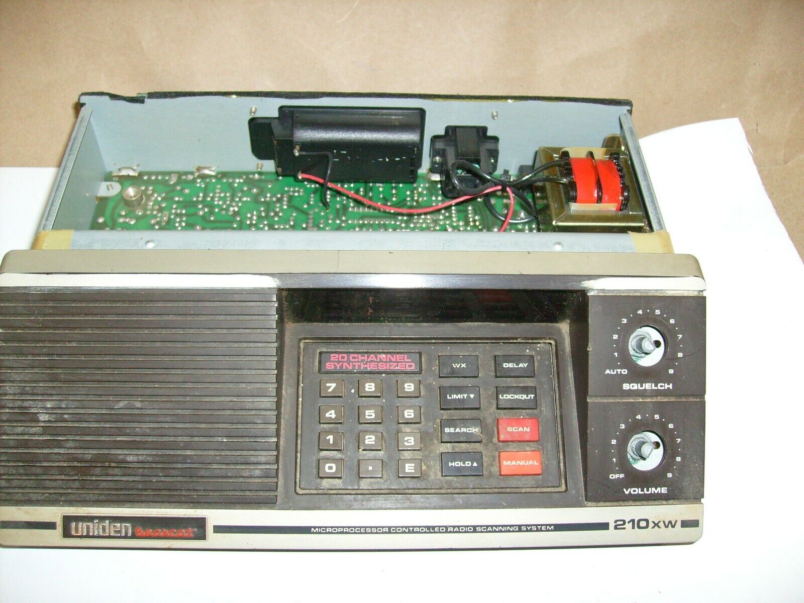 Uniden Bearcat BC210XW  Scanner, Radio -  Parts Chassis  