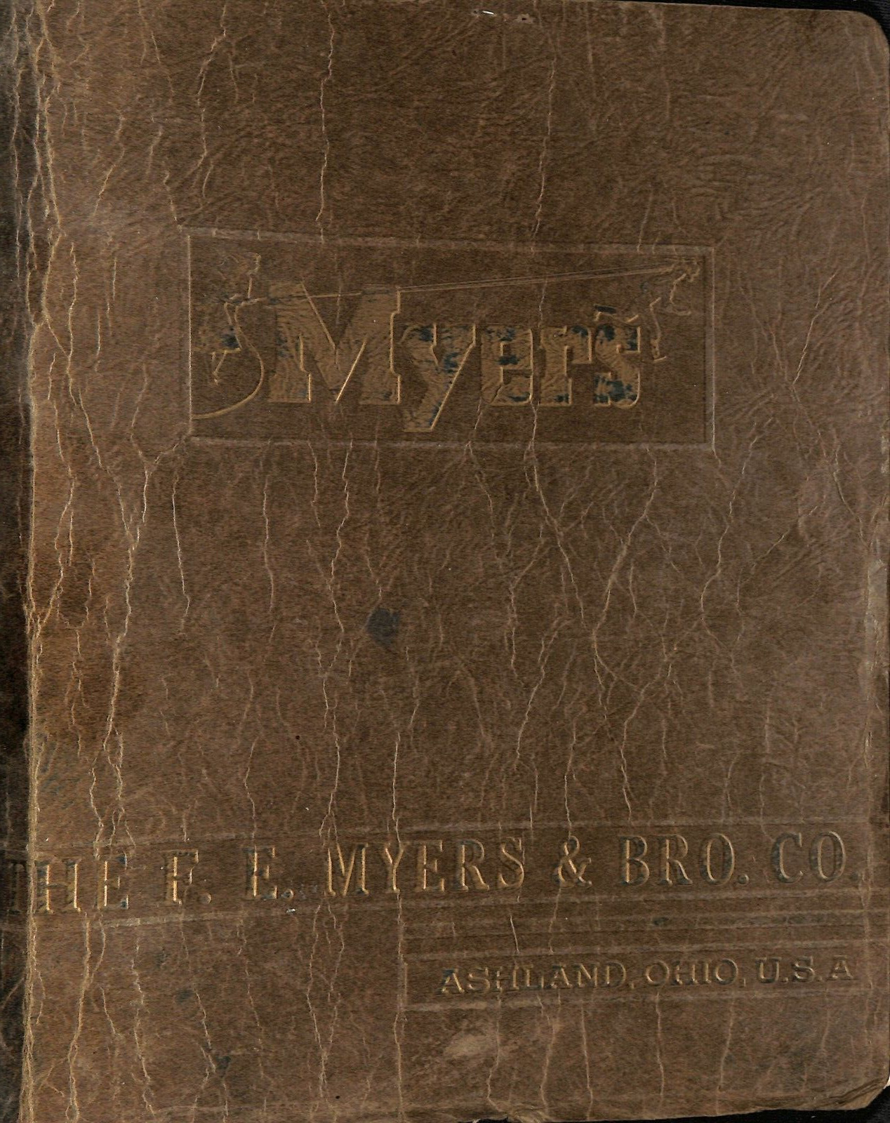 F E Myers Ashland Ohio Catalog Brochures Binder Ephemera  1966 B1
