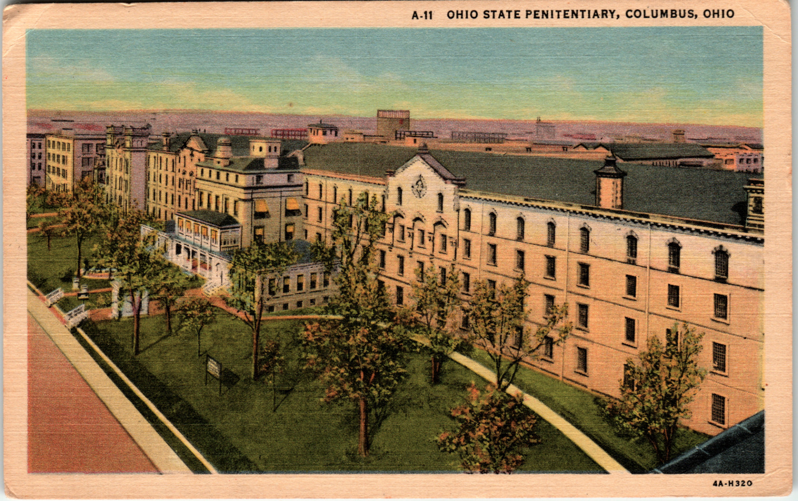 Vintage Ohio State Penitentiary Columbus OH