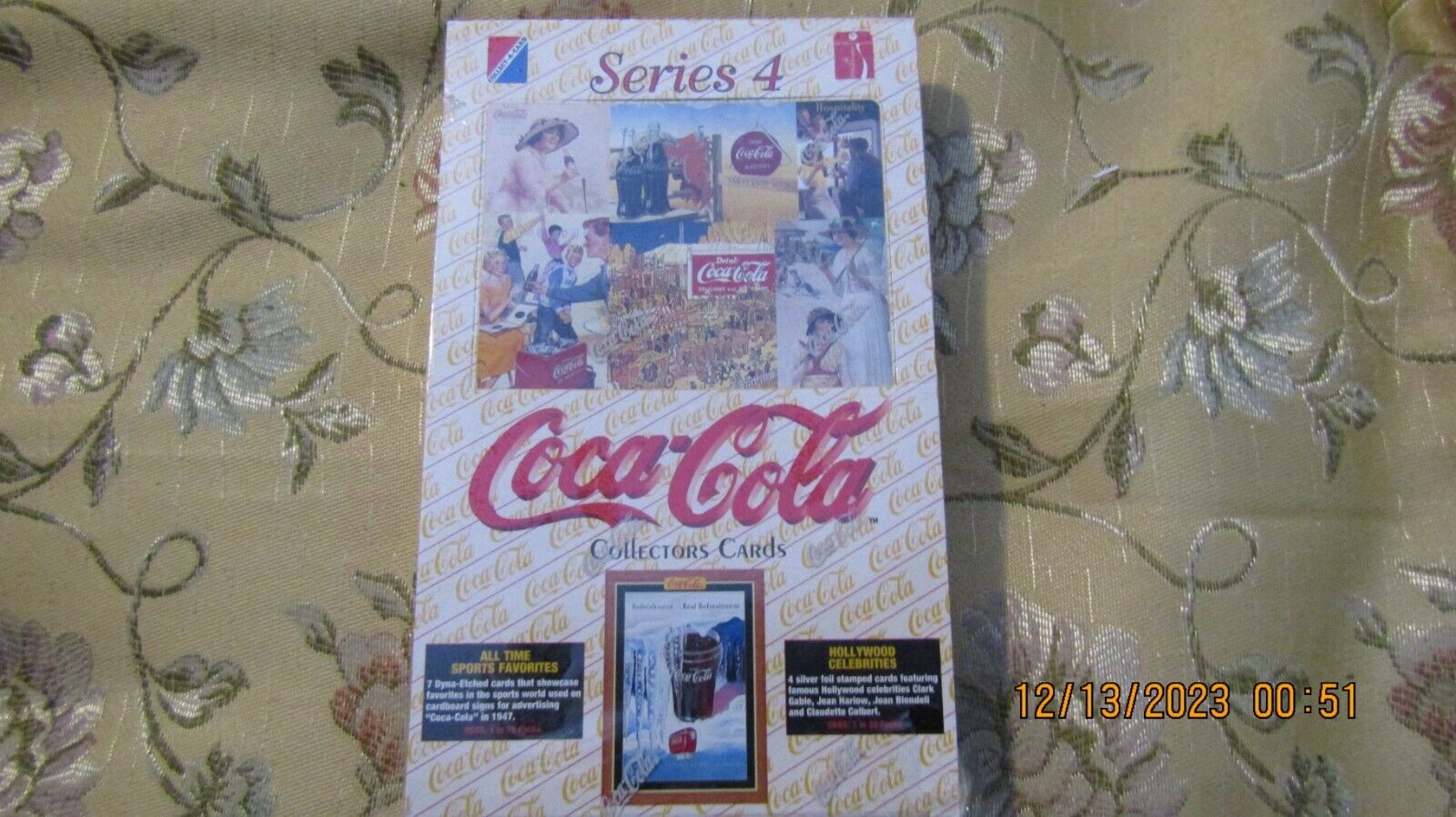 ©1995 Vintage Coca Cola Series 4 Collectors Trading Cards 36 Packs / Box Sealed