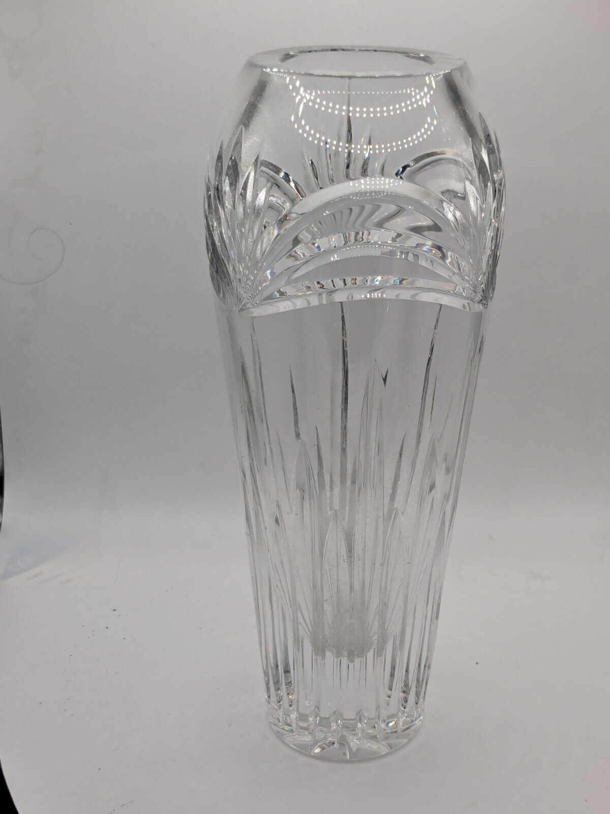 Waterford Marquis  Vase Sparkle 9 inch Vase Made In Germany Handcut Elegant 