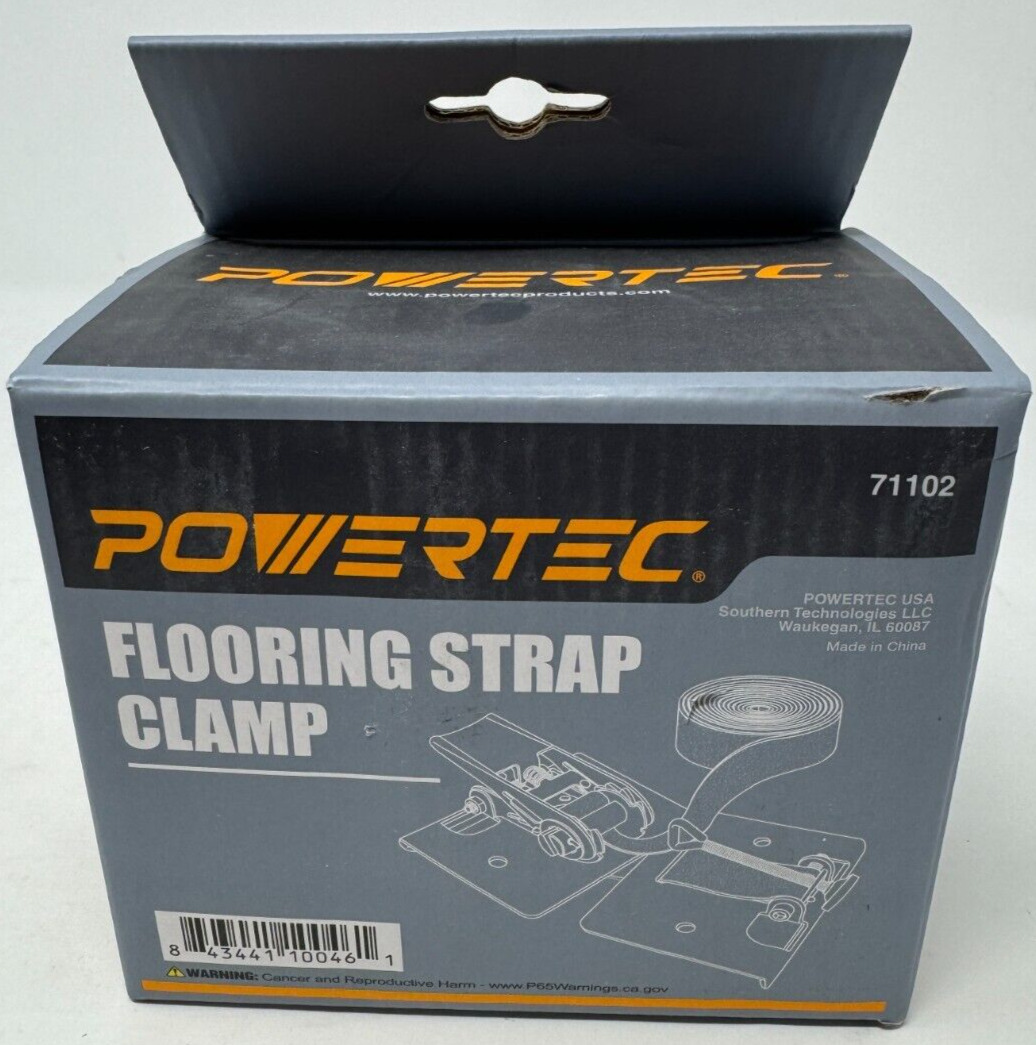 POWERTEC Wood Flooring Strap Clamp With 13 Foot Nylon Strap 71102