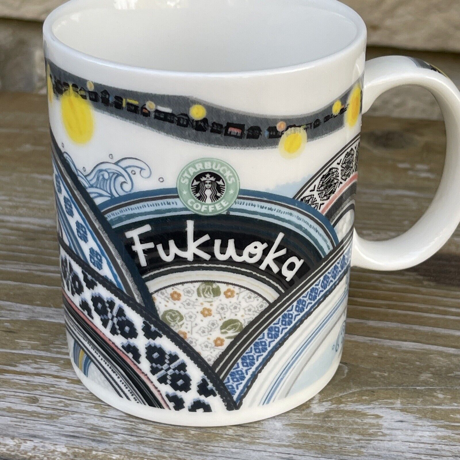 Starbucks Fukuoka Japan City Mug Limited Edition 2011.