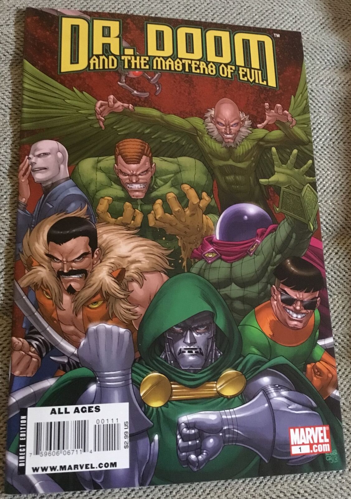 Dr. Doom and the Masters of Evil #1 (Sinister Six Marvel) Very Nice Unread?
