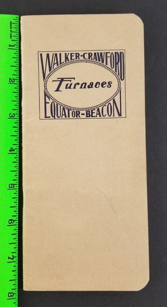 Vintage 1910 Furnaces and Radiator 20 Page Booklet Catalog