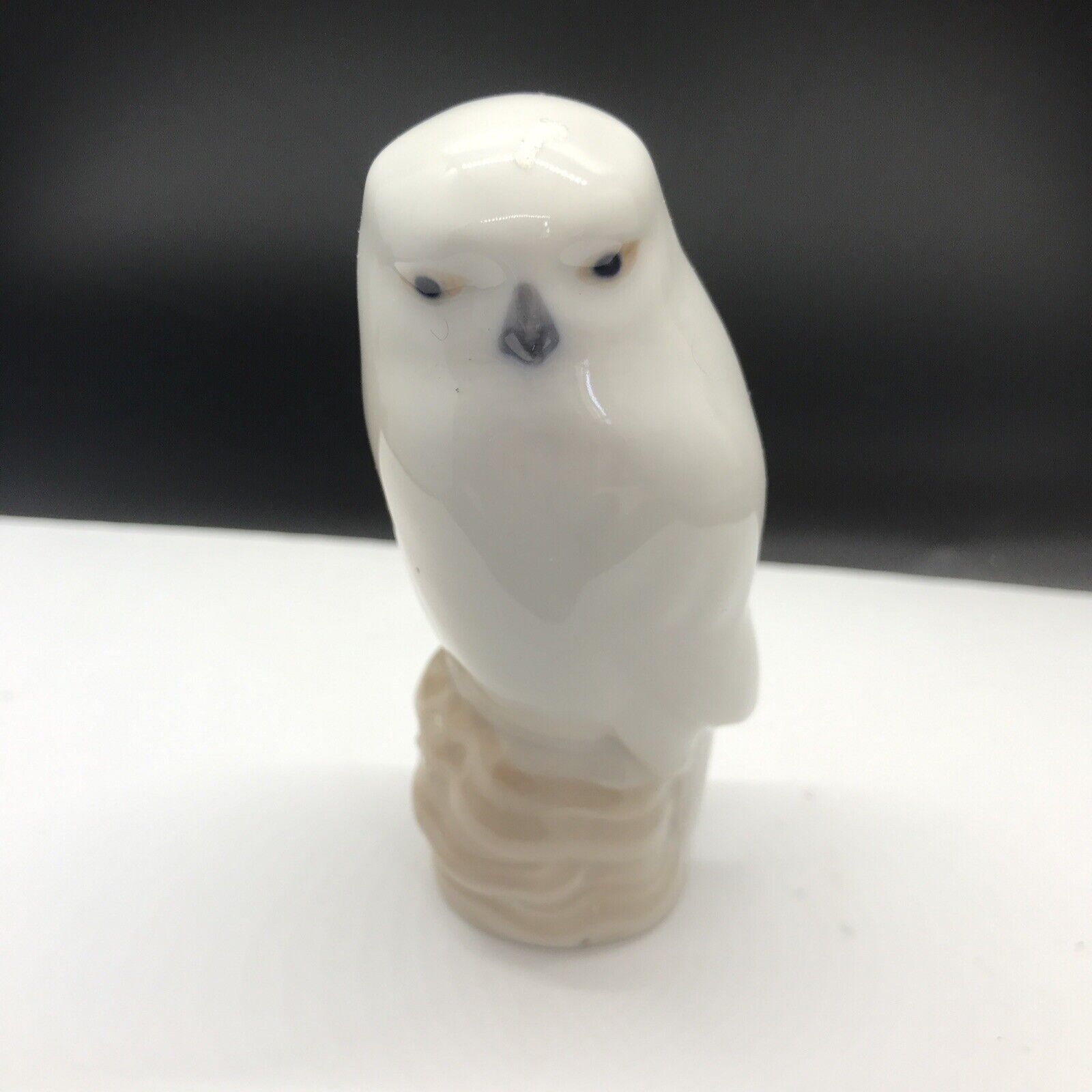 Royal Copenhagen Snow Owl #1741 Porcelain Figurine Denmark Vintage