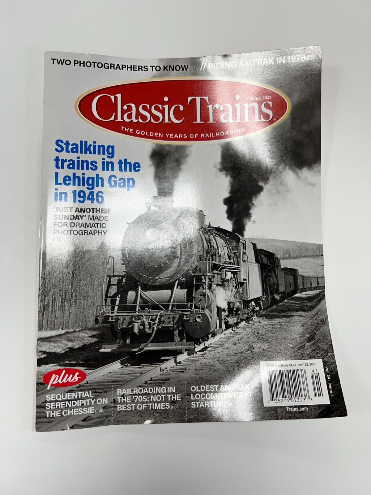 Classic Trains Magazine Volume 24 Issue 1 Stalking trains in the Lehigh gap