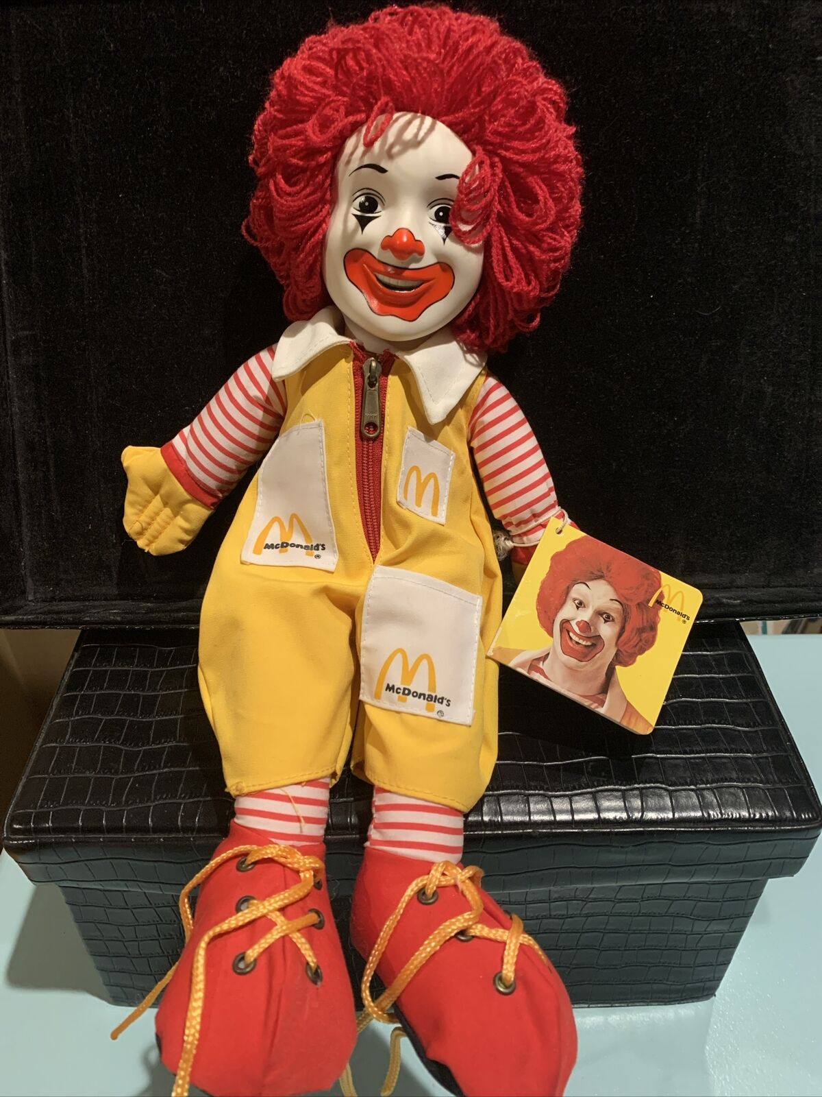 Vintage Ronald McDonald Plush Doll 1984 15\