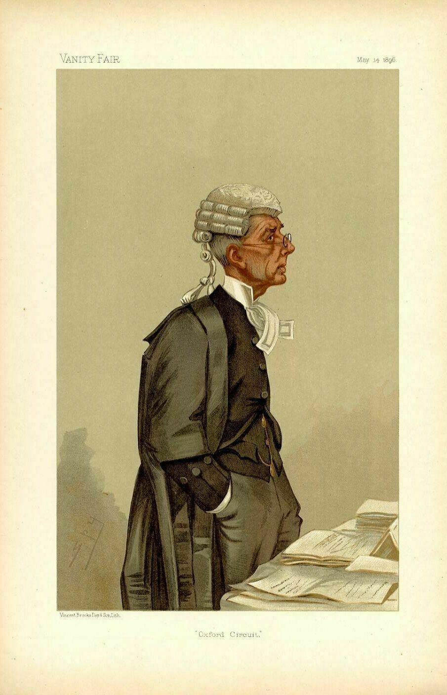 JUDGE BARRISTER QUEEN'S COUNSEL ARTHUR RICHARD JELF OXFORD CIRCUIT BENCHER JUDGE